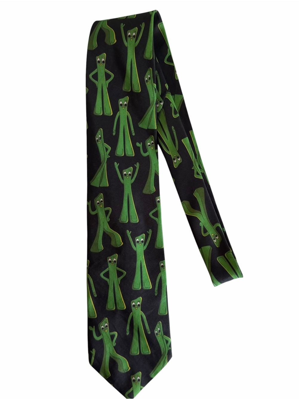 Vintage 1995 Gumby Ralph Marlin Neck Tie